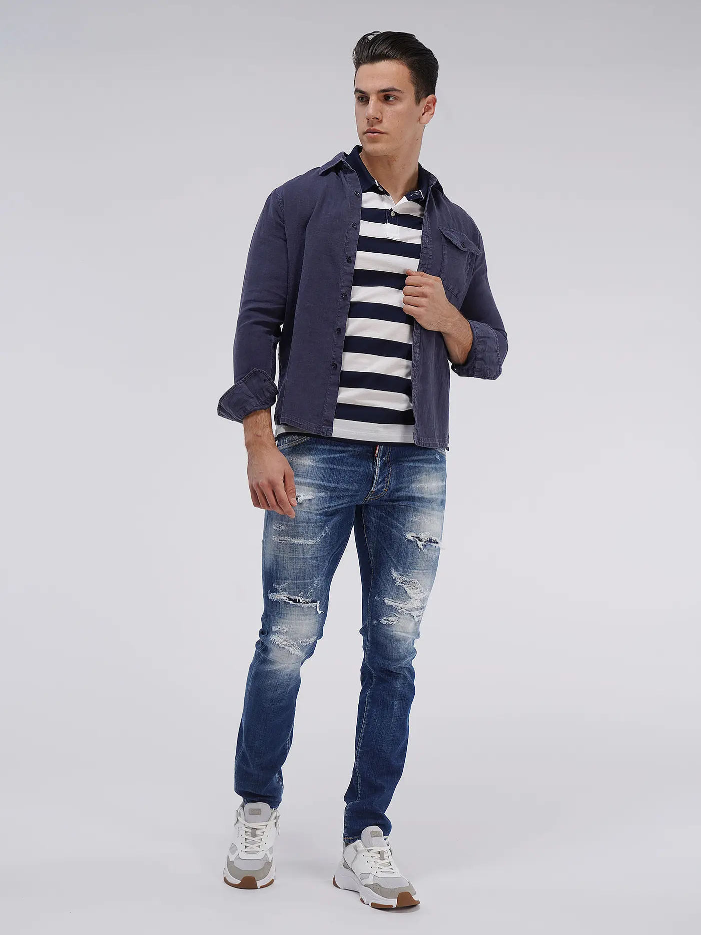 REPLAY | Leinenhemd Regular Fit | 